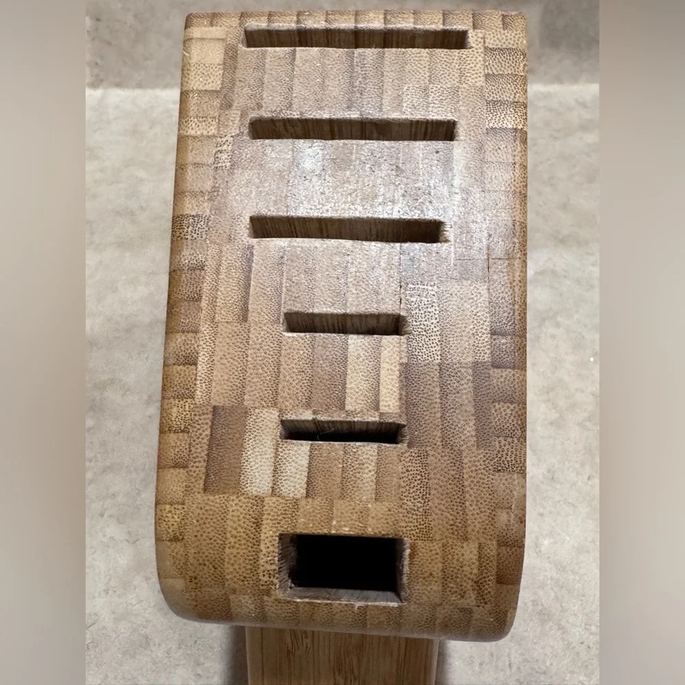 WÜSTHOF 6-Slot Wooden Knife Holder